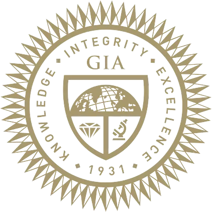 GIA（米国宝石学会）のシール